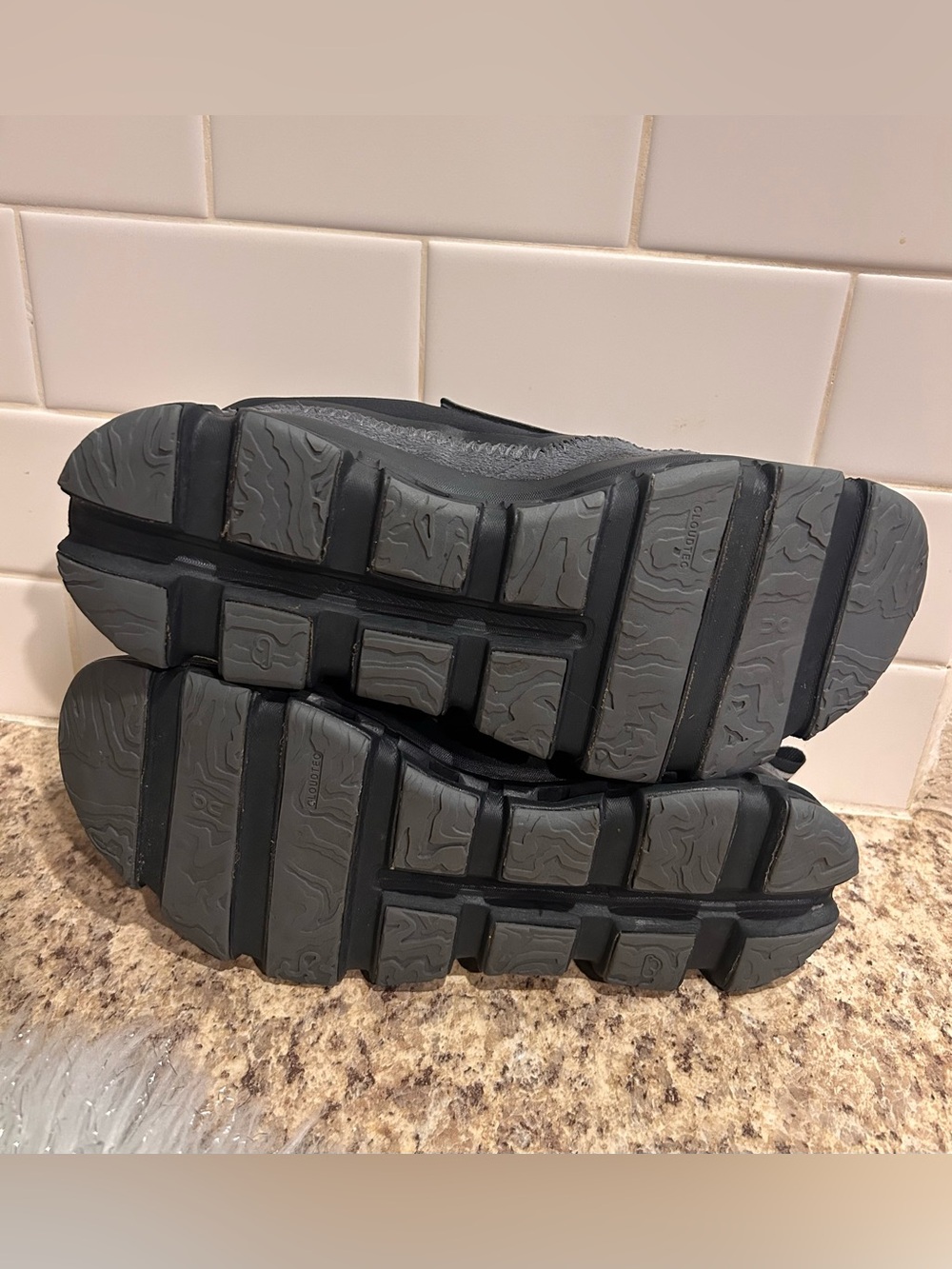 On Running Cloudaway Women’s Black Rock Athletic Shoes by On Cloud - Picture 6 of 8